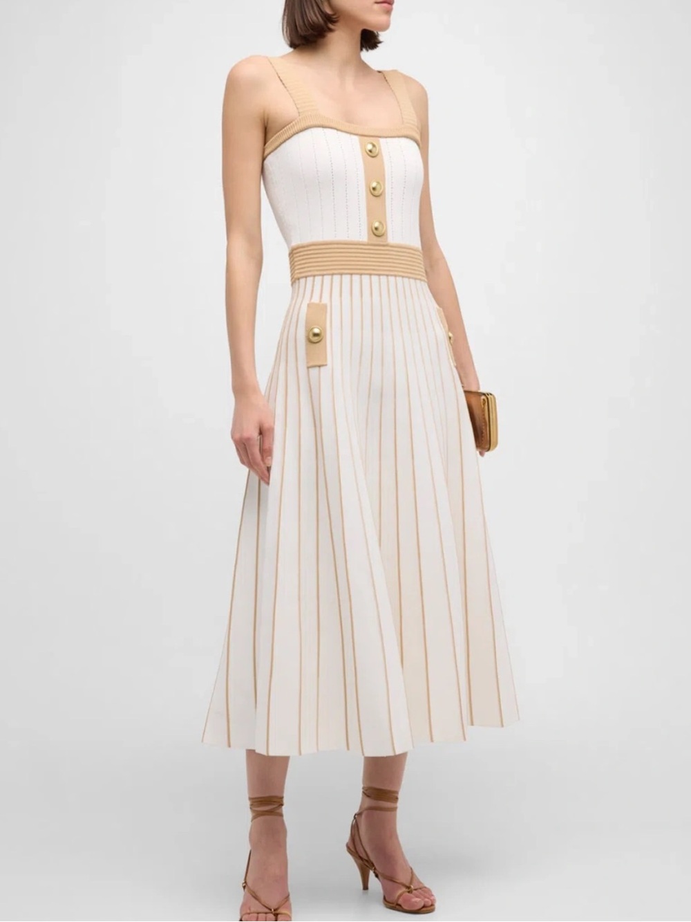 CARA CARA Aurora Midi Flare Dress